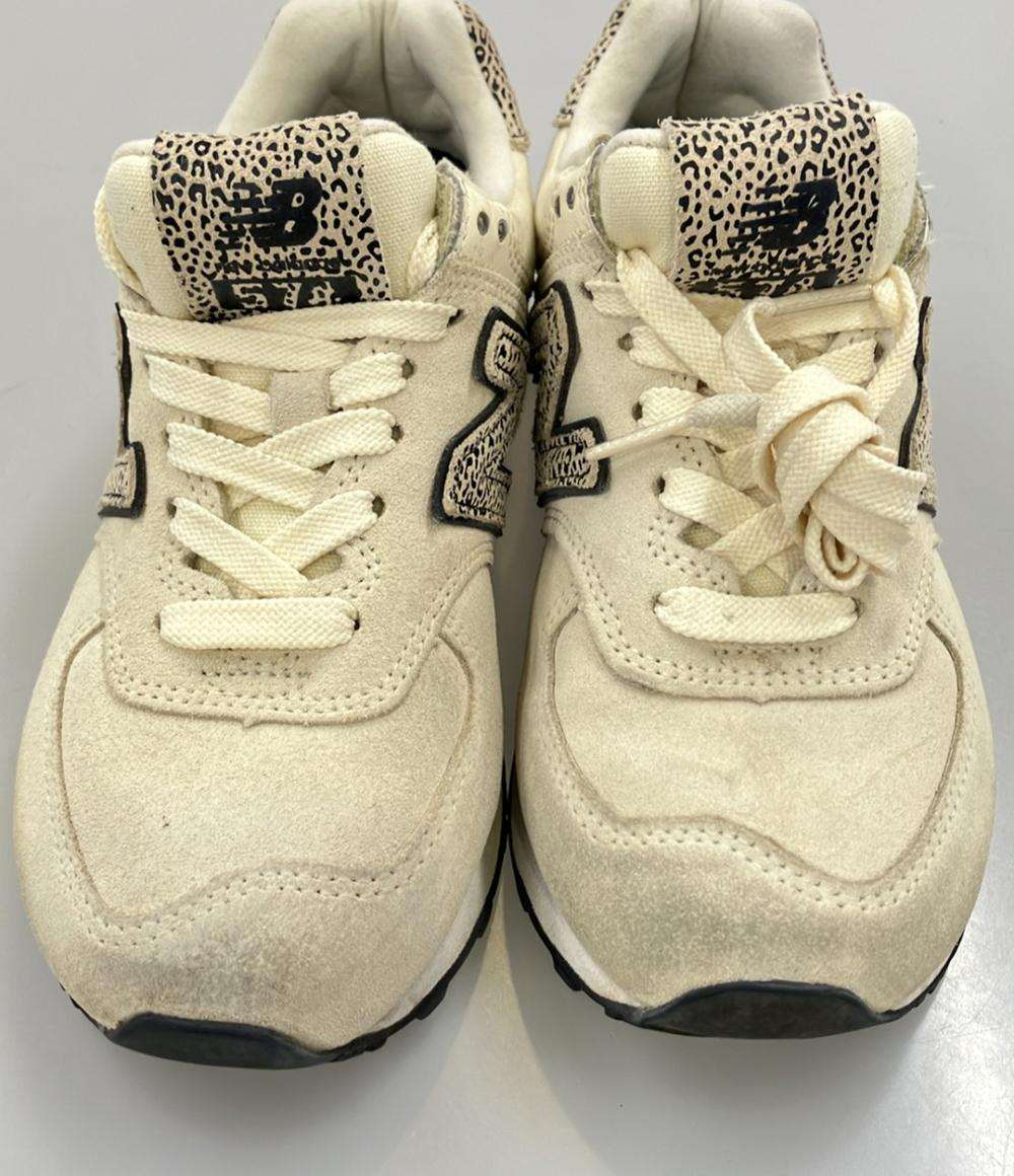 NEW BALANCE ローカットスニーカー ヒョウ柄 WL574AND レディース SIZE 22.0 (XS) ニューバランス