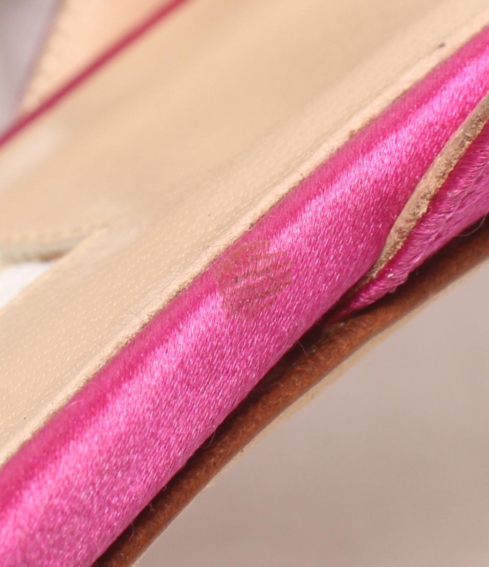 マノロブラニク フラット ミュール HANGISI レディース SIZE 38 MANOLO BLAHNIK