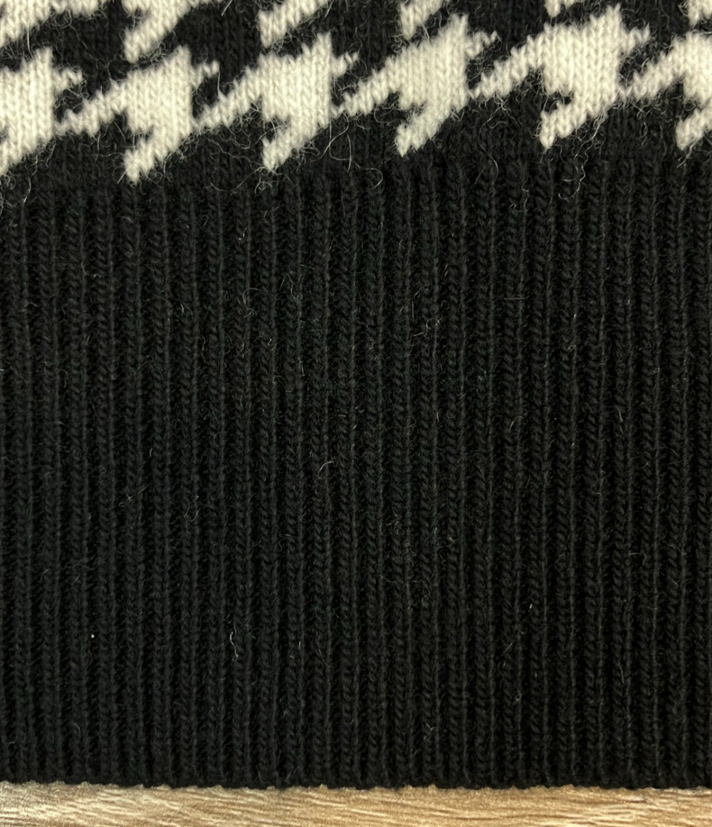 MAX MARA ニットワンピース 千鳥格子柄 レディース SIZE S マックスマーラ