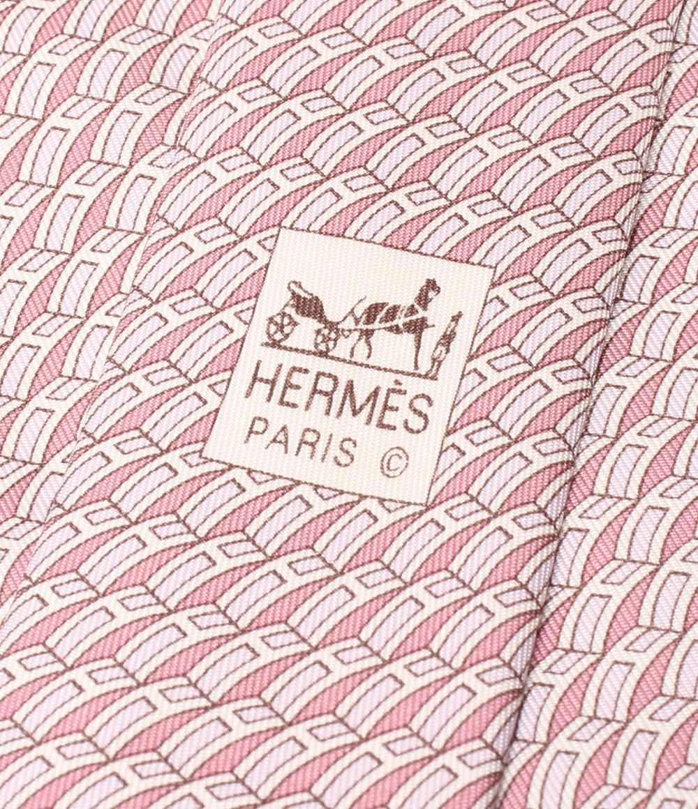美品 エルメス ネクタイ シルク100% メンズ HERMES