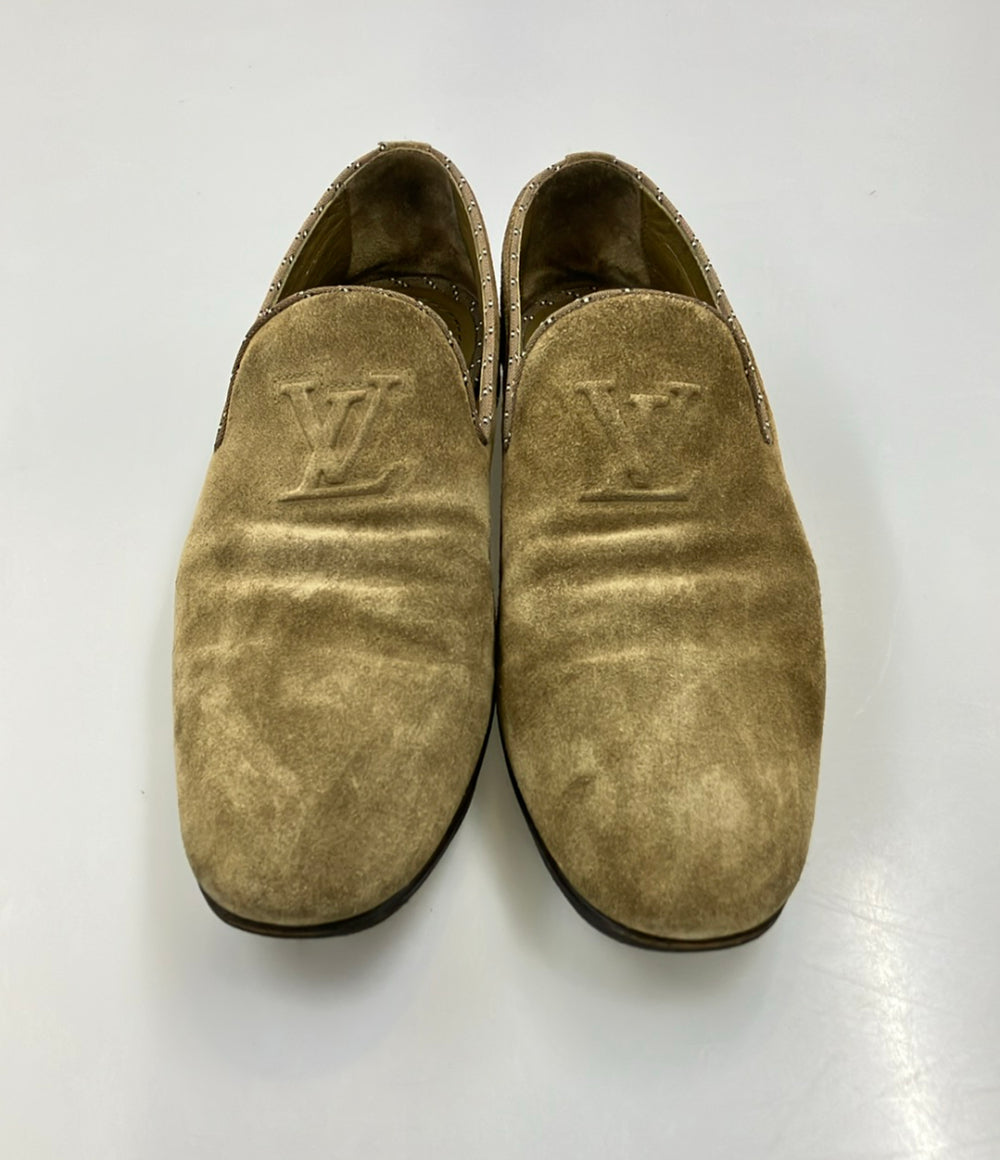 LOUIS VUITTON ローファー スエード メンズ SIZE 7 (26cm) ルイ・ヴィトン