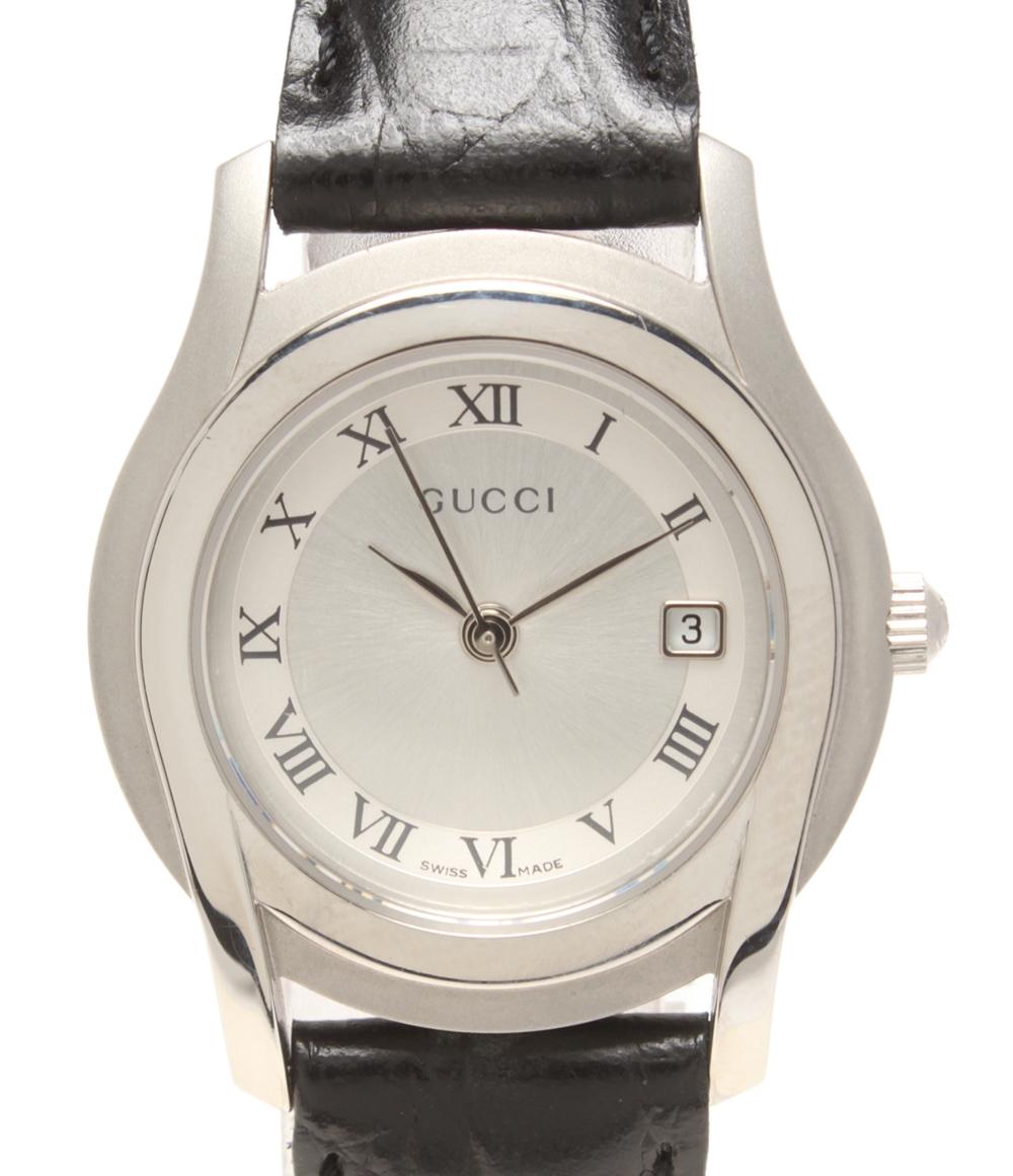 グッチ 腕時計 クオーツ シルバー 5500L レディース GUCCI