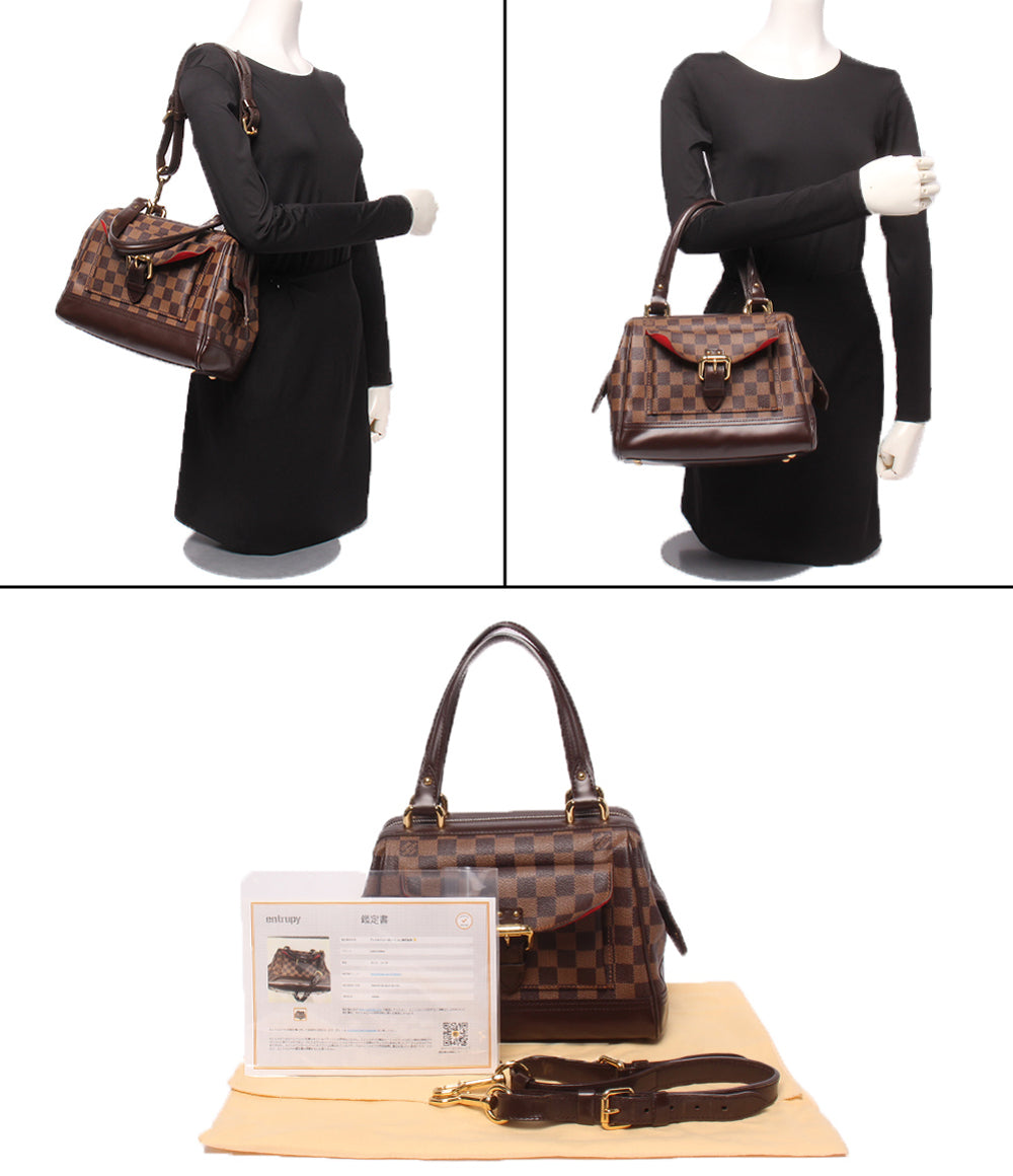 LOUIS VUITTON 2wayハンドバッグ ショルダーバッグ 肩掛け ナイツブリッジ ダミエ エベヌ N51201 レディース ルイ・ヴィトン