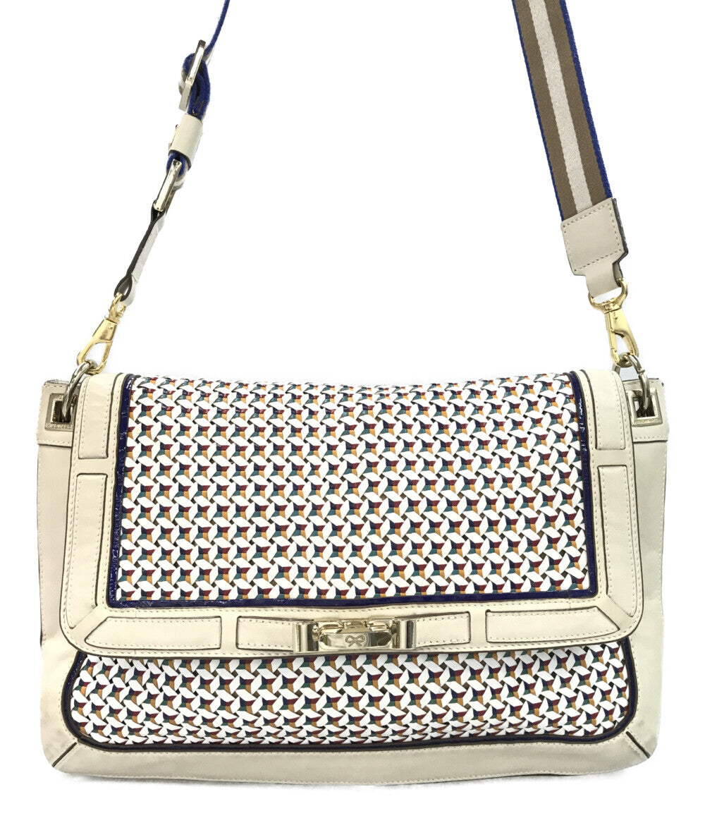 アニヤハインドマーチ 2way クラッチバッグ ショルダーバッグ 斜め掛け レディース Anya Hindmarch – rehello by  BOOKOFF