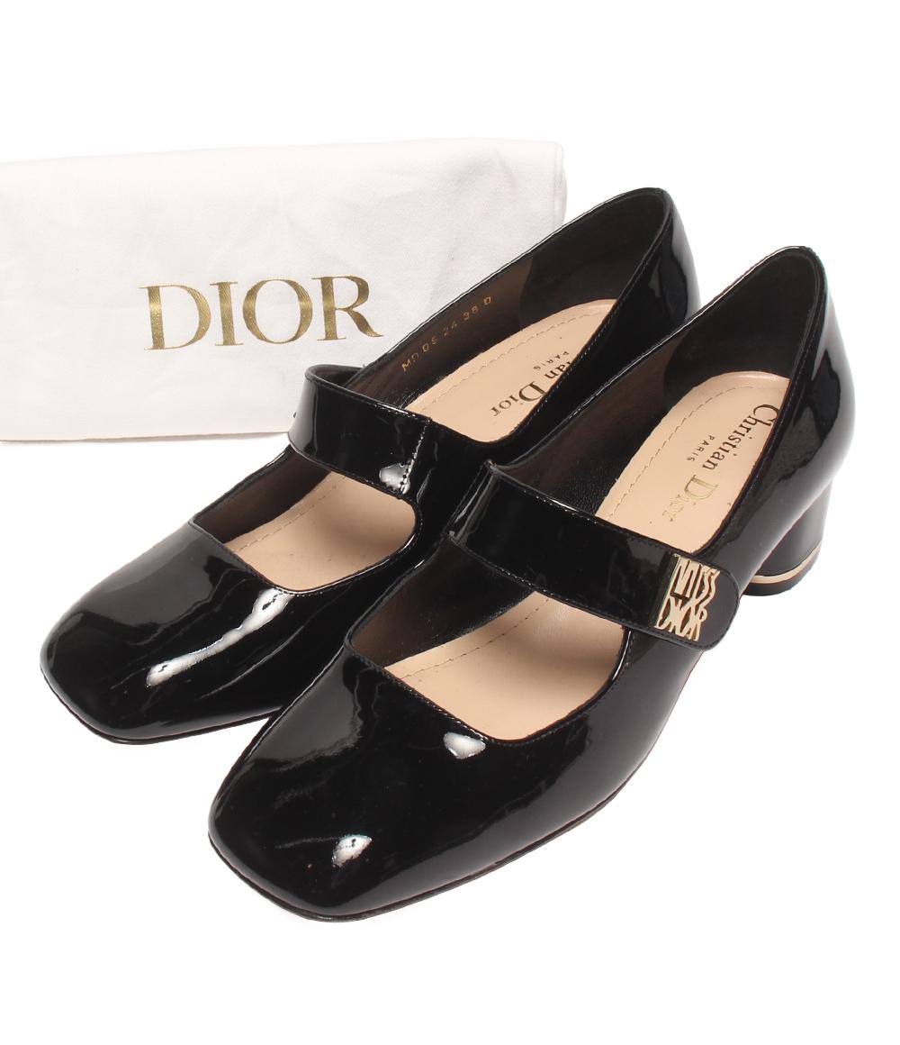 Christian Dior スクエアトゥパンプス メリージェーン レディース SIZE