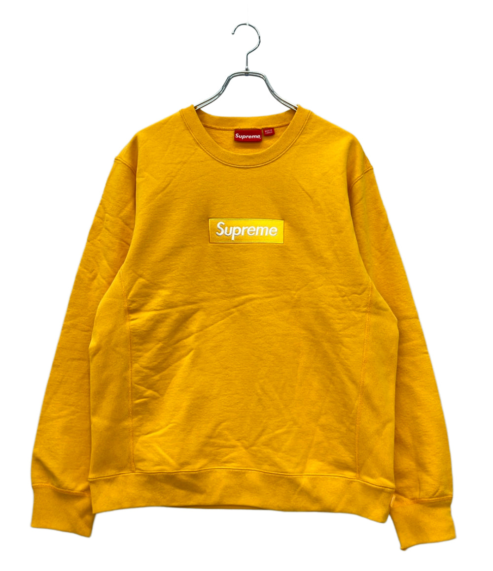 Supreme スウェット トレーナー ボックスロゴクルーネック メンズ SIZE