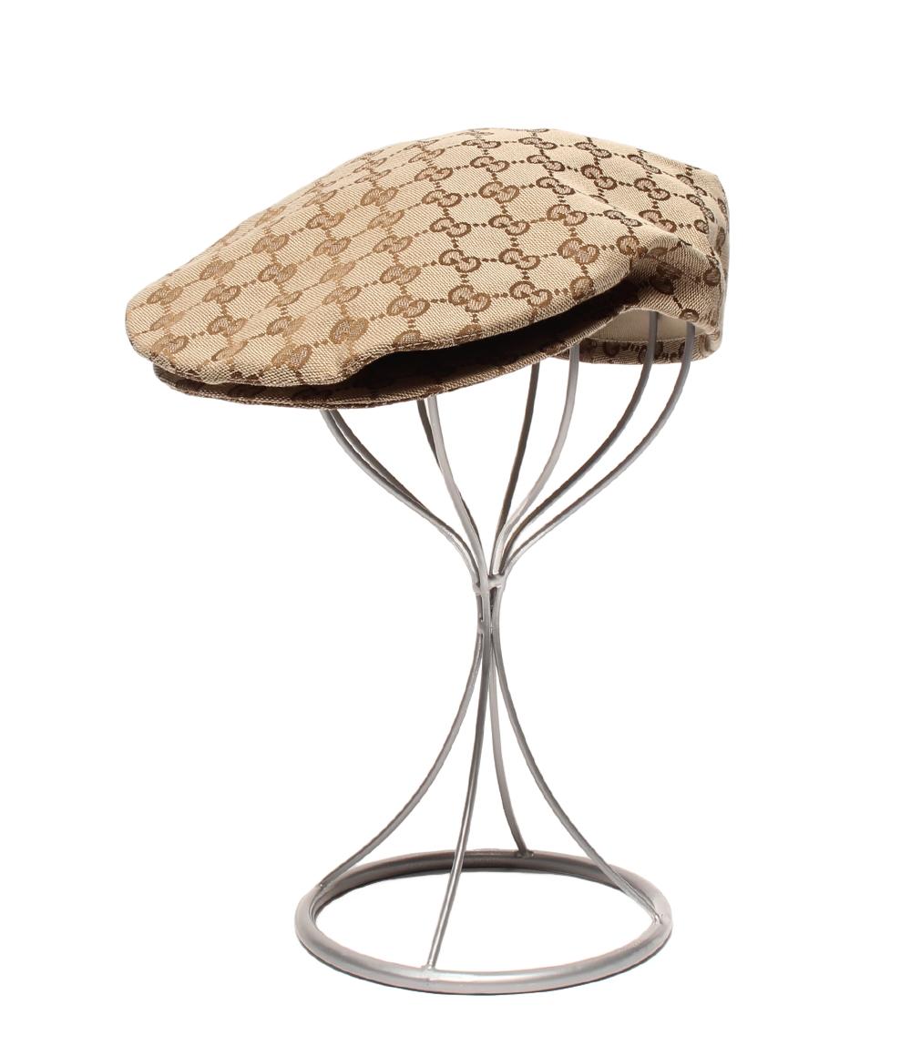 GUCCI / グッチ　GG柄　ハンチング 楽天市場】GUCCI グッチハンチング帽GGキャンバス帽子ウェブストライプ