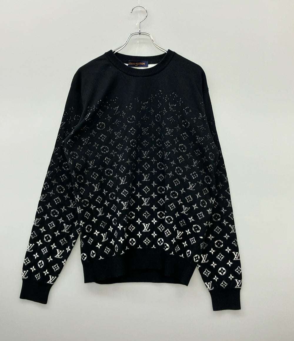 LOUIS VUITTON 長袖ニット モノグラム 20AW モノグラム・グラディエント・ニットセーター RM202 USO HJN87W メンズ SIZE L ルイ・ヴィトン