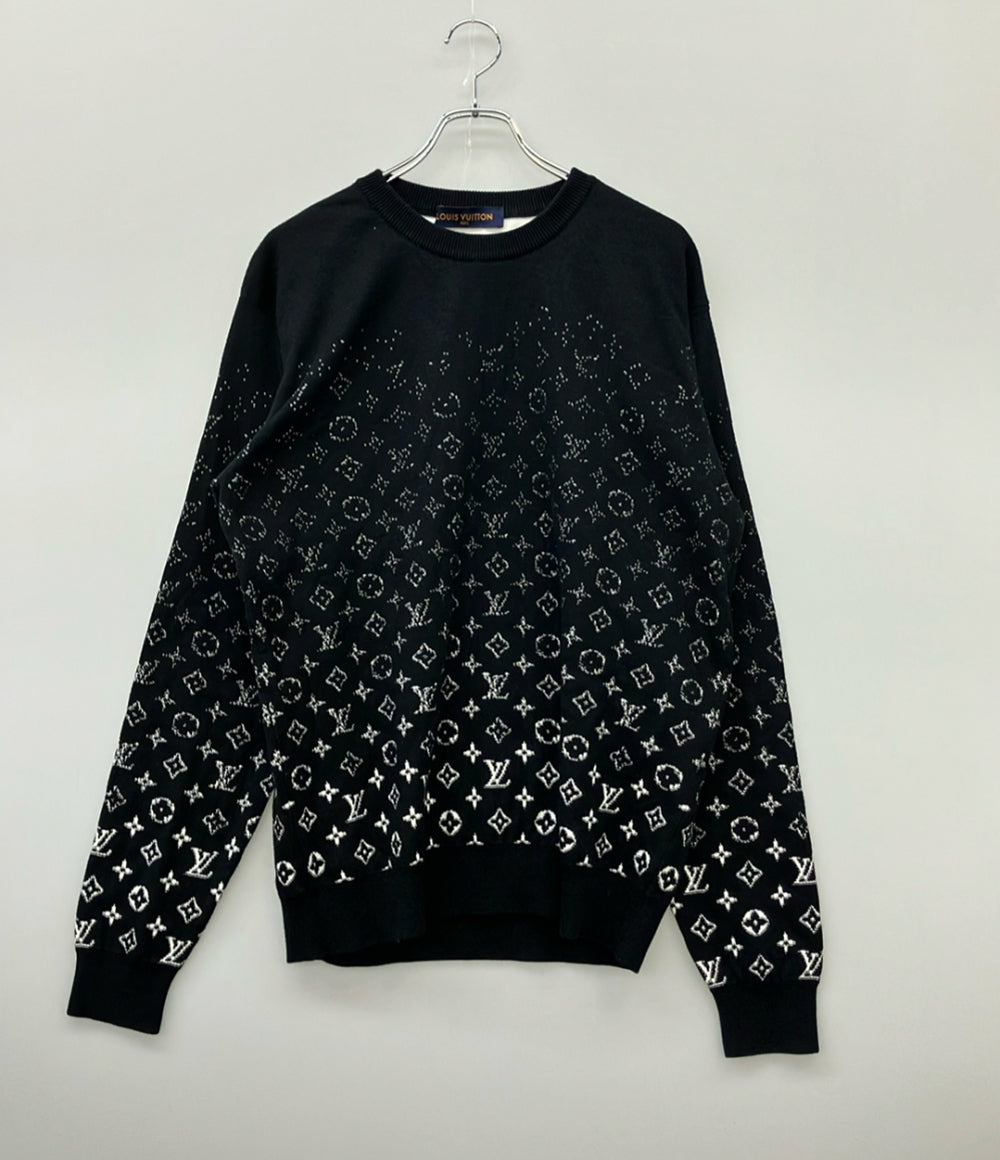LOUIS VUITTON 長袖ニット モノグラム 20AW モノグラム・グラディエント・ニットセーター RM202 USO HJN87W メンズ SIZE L ルイ・ヴィトン