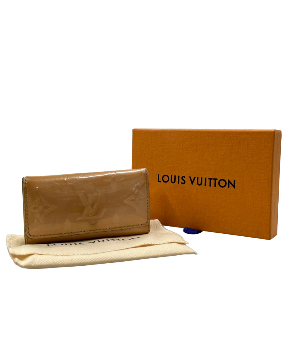 LOUIS VUITTON 4連キーケース ミュルティクレ4 モノグラム ヴェルニ M90082 レディース ルイ・ヴィトン