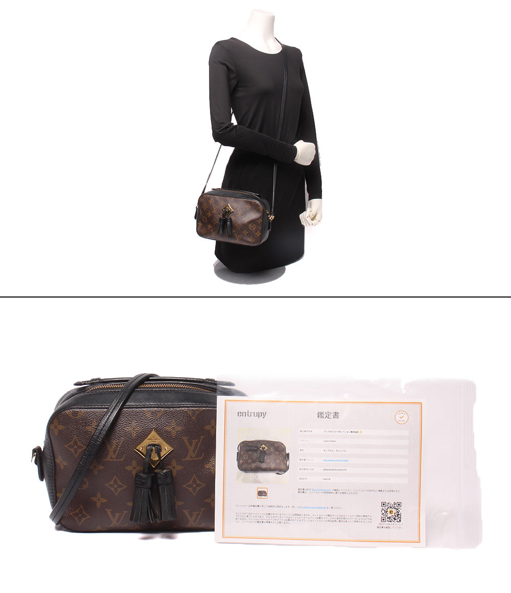 訳あり LOUIS VUITTON ショルダーバッグ 斜め掛け サントンジュ モノグラム M43555 レディース ルイ・ヴィトン
