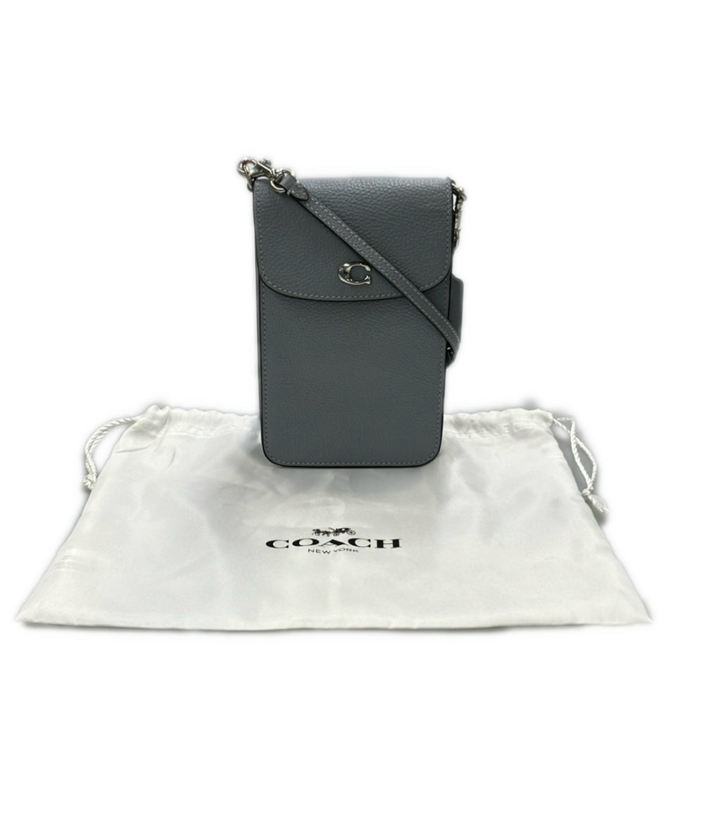 美品 COACH ショルダーバッグ 斜め掛け フォーン クロスボディ CH815 レディース コーチ