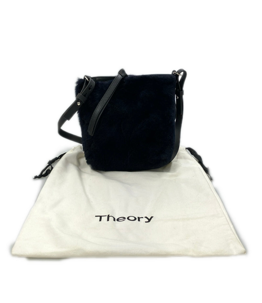 美品 theory ショルダーバッグ 斜め掛け レディース セオリー