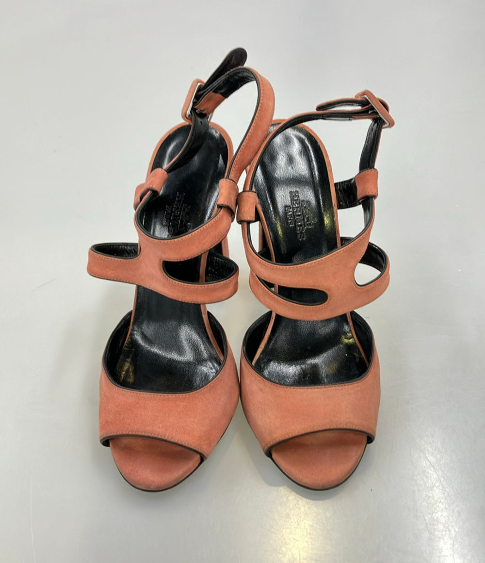 HERMES ストラップサンダル スエード レディース SIZE 35 (22cm) エルメス