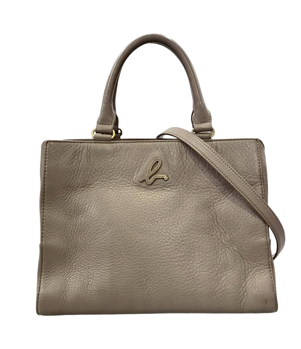 agnes b. 2WAY ハンドバッグ ショルダーバッグ 斜め掛け レディース 