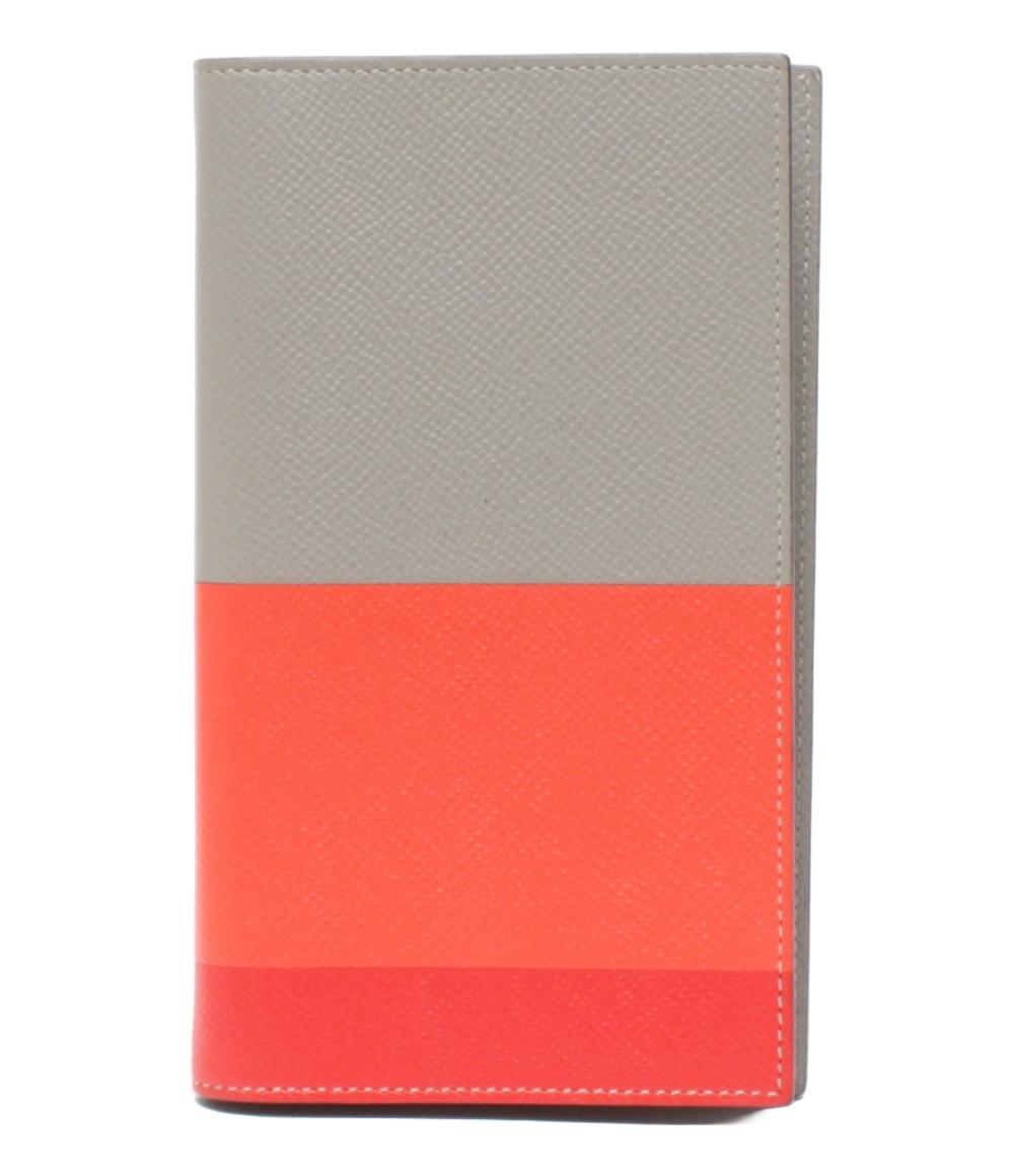 HERMES 手帳カバー X刻印 シルバー金具 アジェンダ ヴィジョン