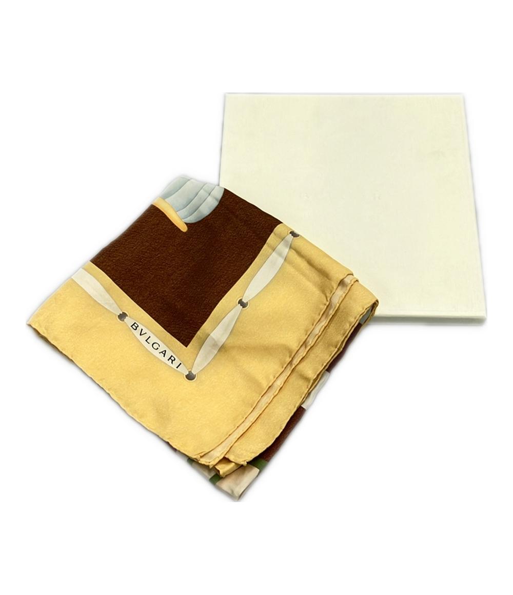 ブルガリ スカーフ シルク 100% レディース BVLGARI