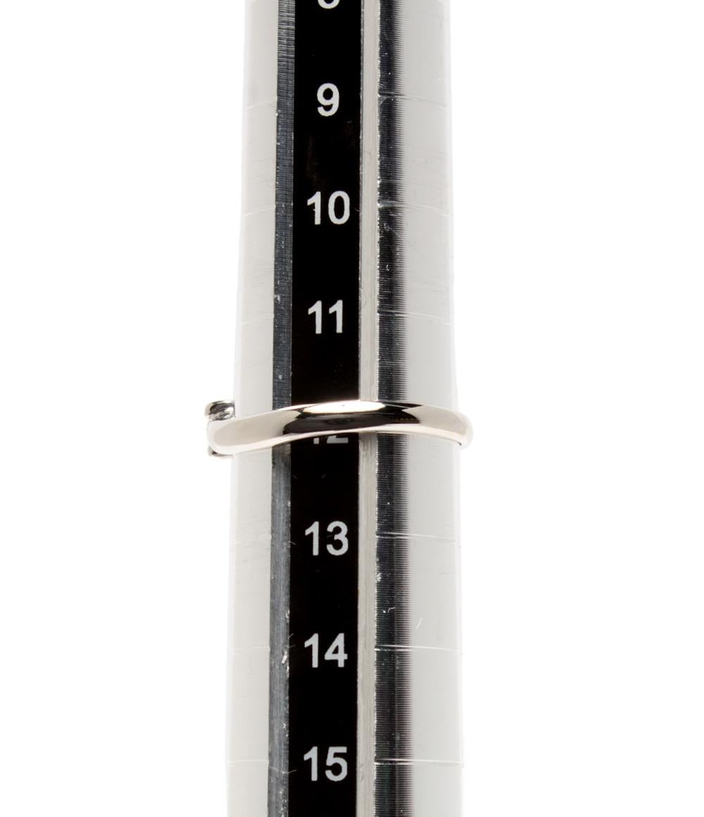 美品 リング 指輪 Pt900 ダイヤ 0.06ct レディース SIZE 12号