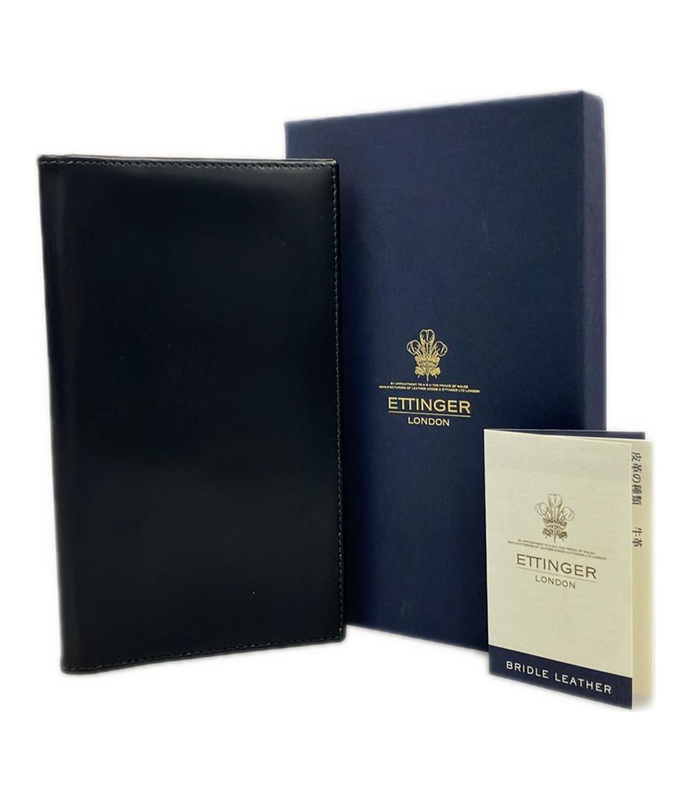 美品 Ettinger 二つ折り財布 牛革 メンズ エッティンガー