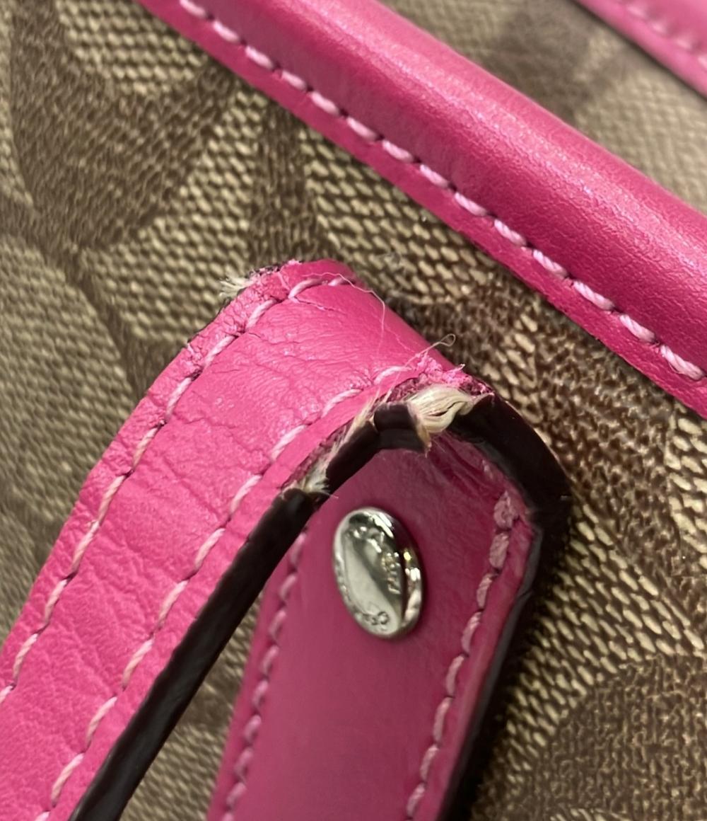 COACH トートバッグ ショルダーバッグ 肩掛け シグネチャー F58292 レディース コーチ