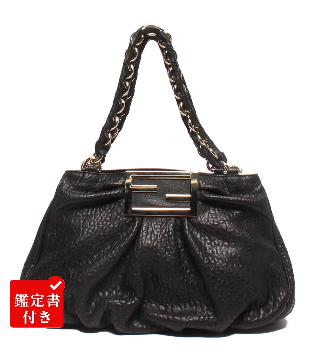 美品フェンディ セレリア ワンショルダー シボ　ショルダーバッグ　イントレ 美品フェンディ セレリア ワンショルダー シボ ショルダーバッグ イントレ