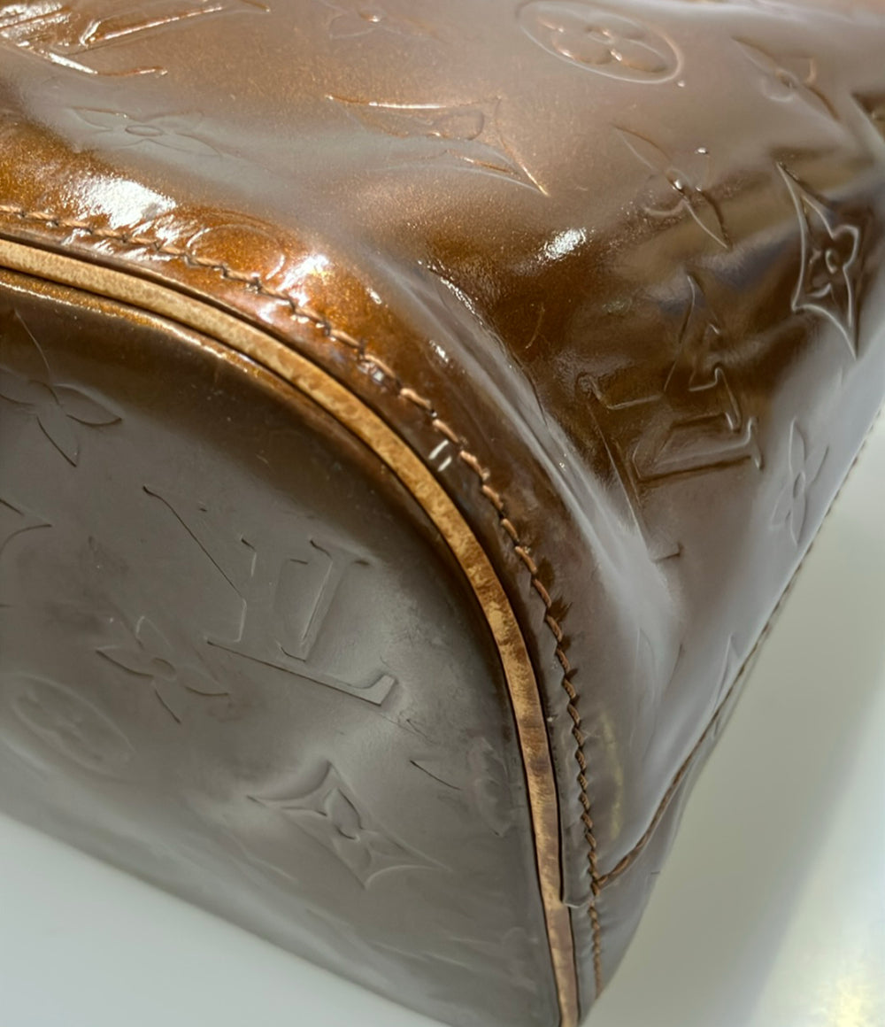 LOUIS VUITTON ハンドバッグ エナメル ヒューストン モノグラム ヴェルニ M91122 レディース ルイ・ヴィトン