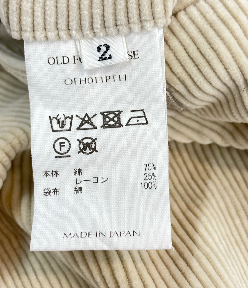 美品 OLD FOLK HOUSE コーデュロイパンツ メンズ SIZE 2 (M) オールドフォークハウス