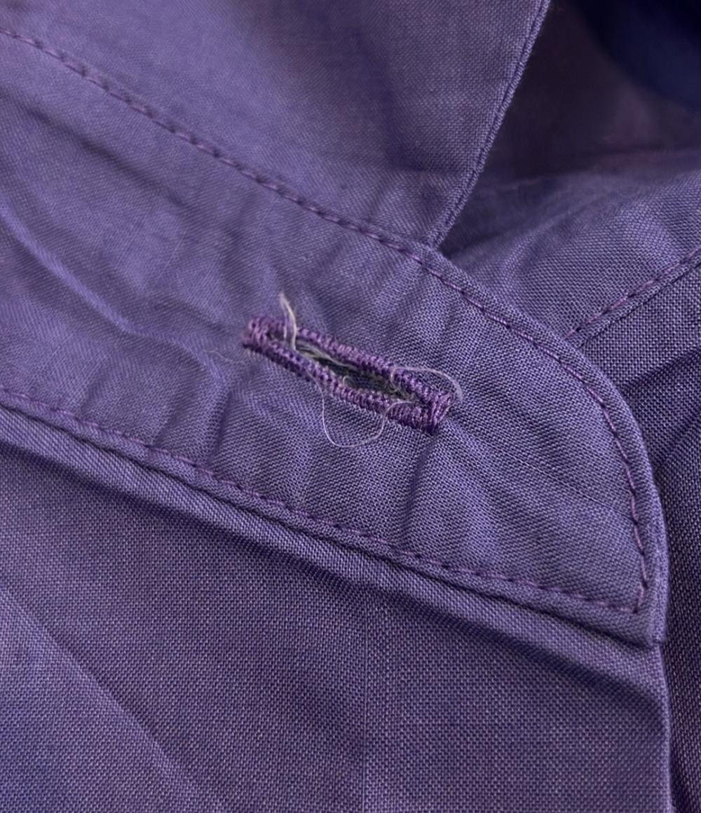 ISSEY MIYAKE 長袖 プリーツシャツ IM94-FJ935 レディース SIZE M イッセイミヤケ