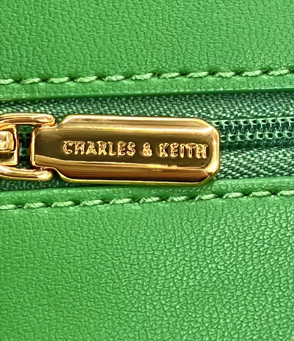 美品 チャールズ&キース ショルダーバッグ 斜め掛け レディース CHARLES&KEITH