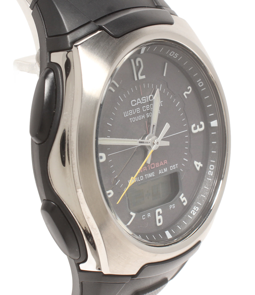 美品 CASIO 腕時計 ソーラー WVA-430J メンズ カシオ