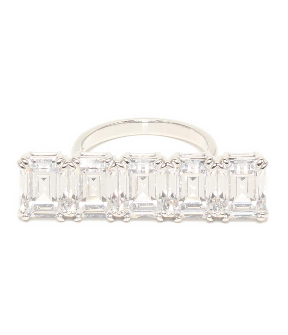 美品 SWAROVSKI リング 指輪 レディース SIZE 11号 スワロフスキー 