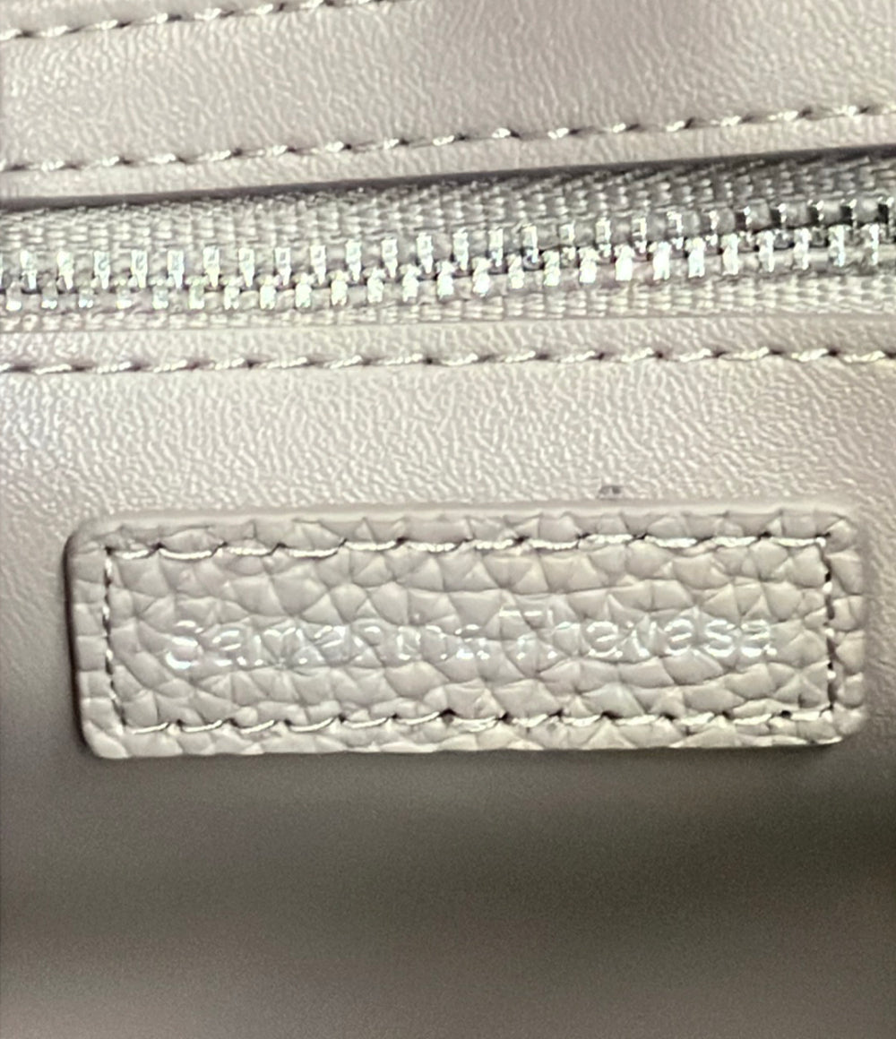美品 Samantha Thavasa ハンドバッグ ショルダーバッグ 2WAY 斜め掛け レザー 牛革 レディース サマンサタバサ