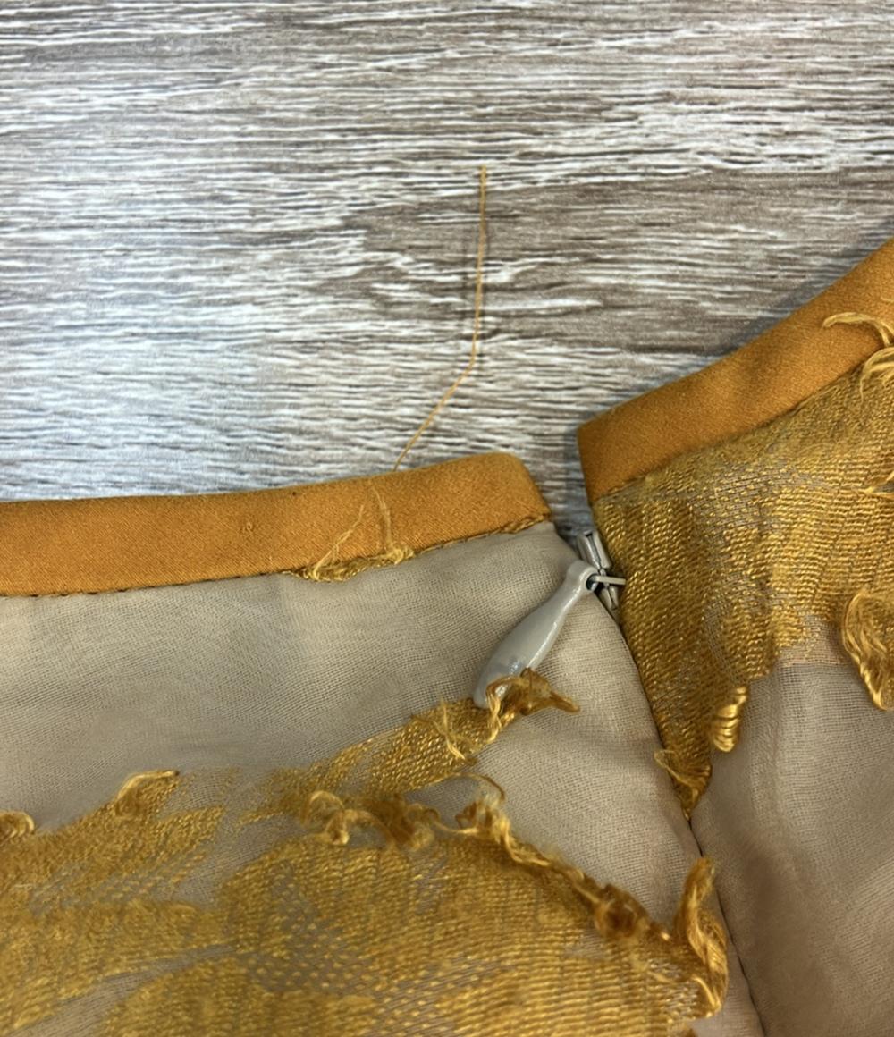 CLANE 長袖ワンピース 22AW FLOW FLOWER JACQUARD ONE PIECE 13112-5092 レディース SIZE 2 (M) クラネ