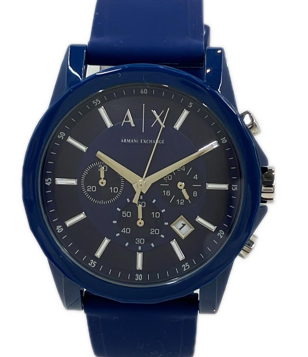 ARMANI EXCHANGE 腕時計 クオーツ ブルー AX1327 メンズ アルマーニ 