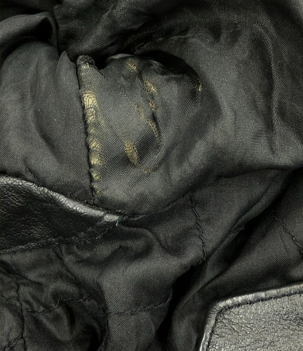 訳あり ホットレザーズ ライダースジャケット メンズ SIZE 46 (L) HOT LEATHERS