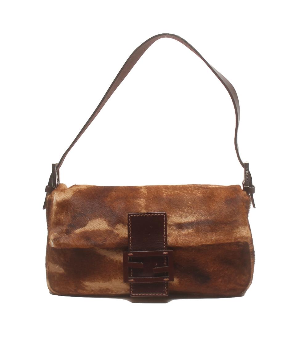 FENDI 味わい深い フェンディ ハラコ レオパード柄