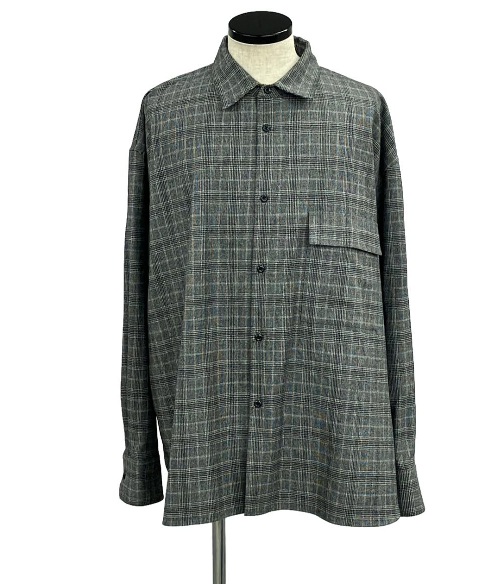 美品 シュタイン オーバーサイズ 長袖シャツ メンズ SIZE M (M) stein 