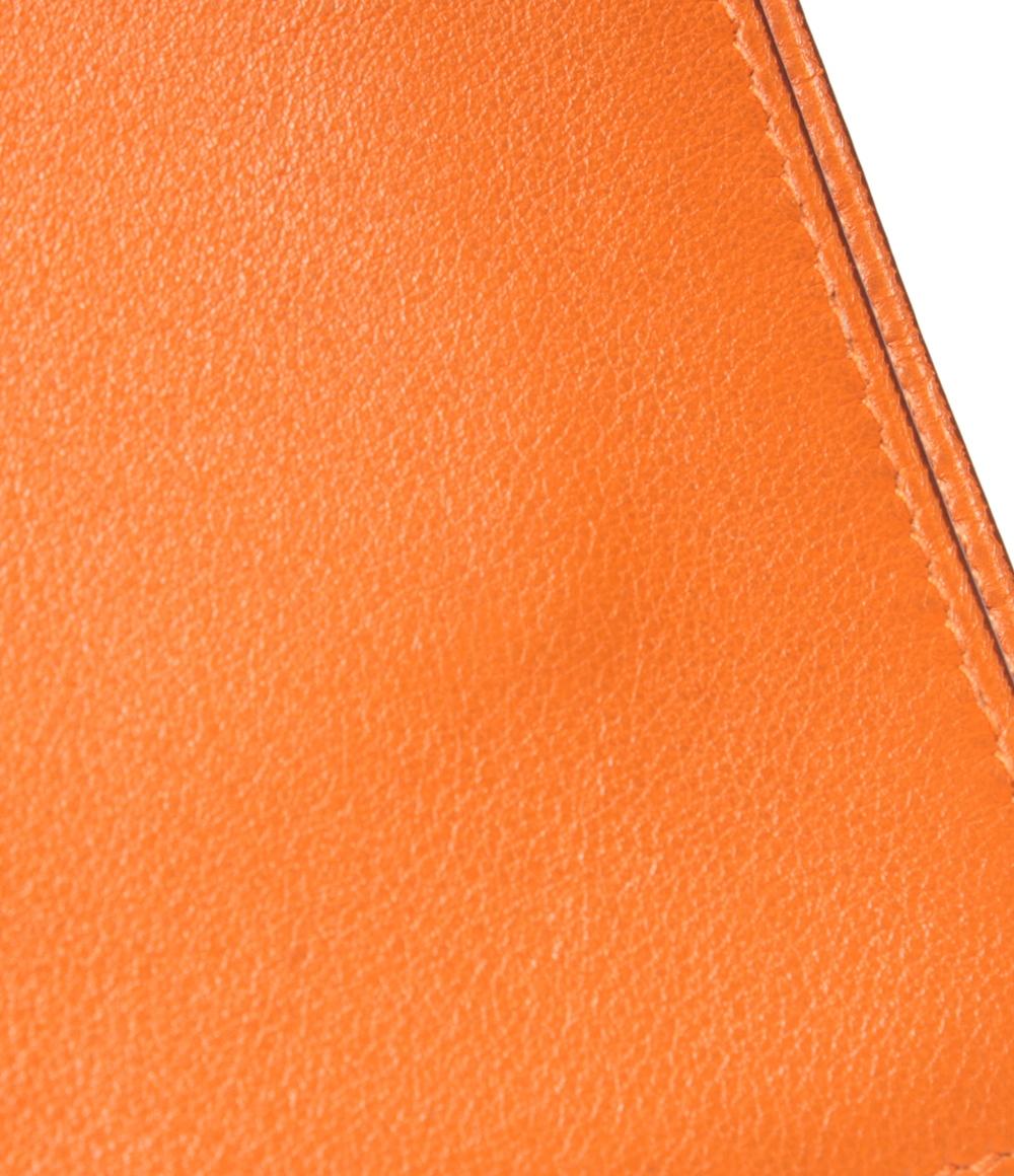 HERMES 手帳カバー □J刻印 シルバー金具 アジェンダPM レディース メンズ エルメス