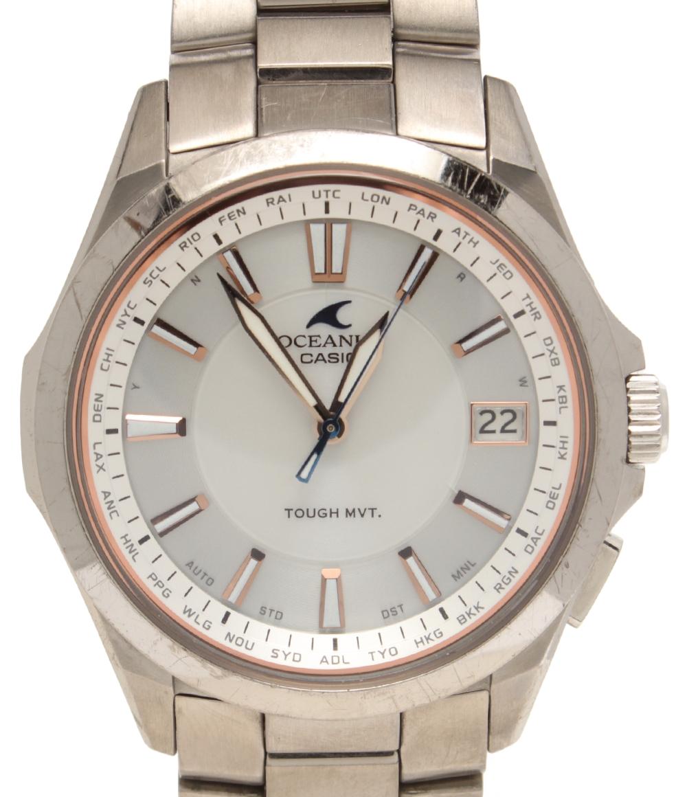 カシオ 腕時計 オシアナス OCEANUS ソーラー OCW-S100-7A2JF メンズ