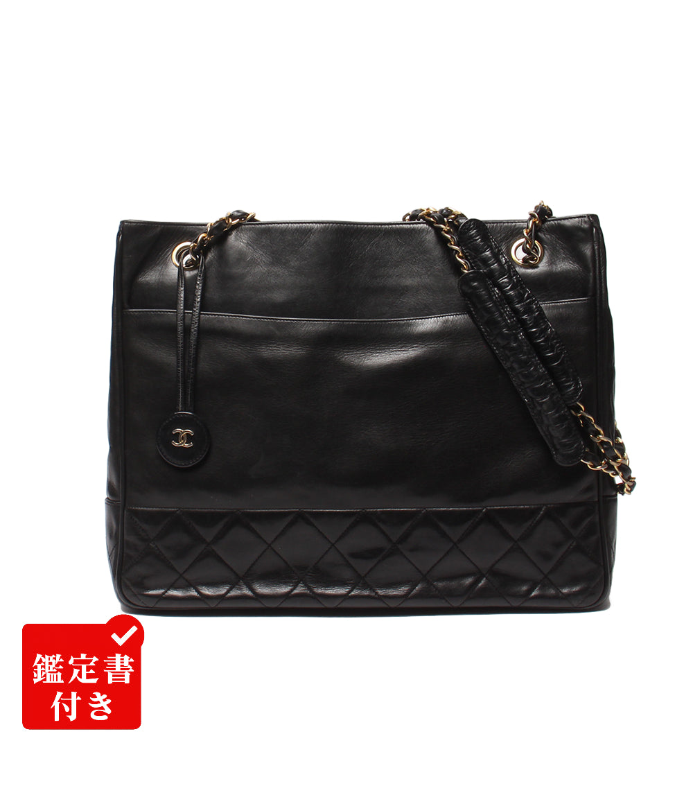 CHANEL チェーンショルダーバッグ トートバッグ ゴールド金具