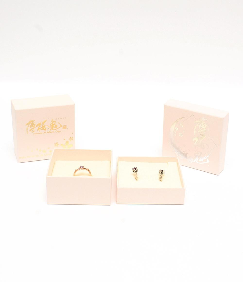 リング 指輪 イヤリング SV925 薄桜鬼 2点セット レディース