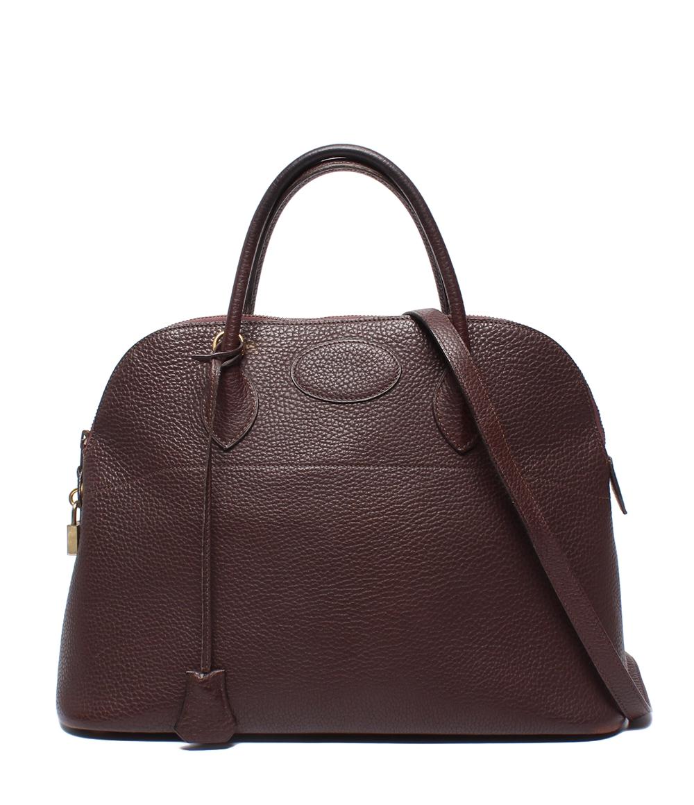 HERMES 2way ハンドバッグ ショルダーバッグ 肩掛け ゴールド金具 〇U
