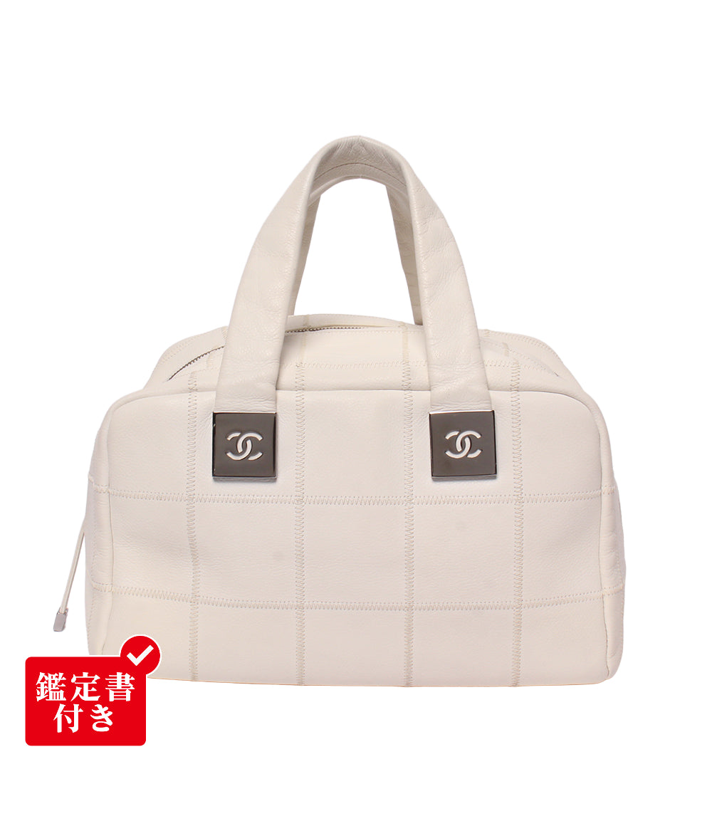 CHANEL ハンドバッグ トートバッグ ミニボストンバッグ シルバー金具 8