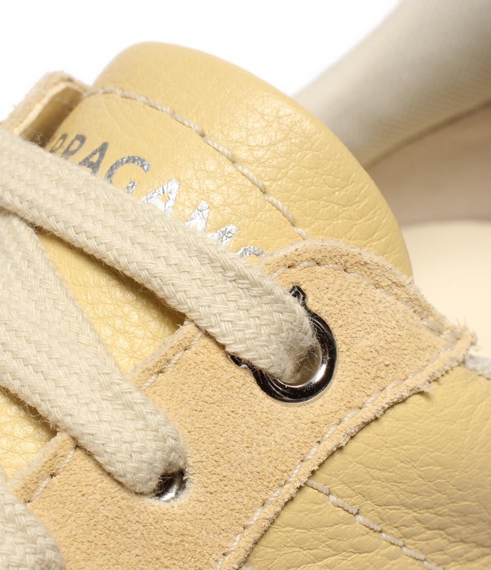 美品 FERRAGAMO ローカットスニーカー 769278 レディース SIZE 6 1/2 フェラガモ