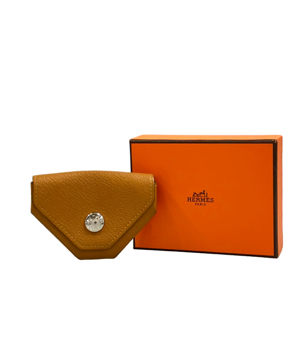 HERMES コインケース シルバー金具 Y刻印 ル ヴァンキャトル レディース エルメス