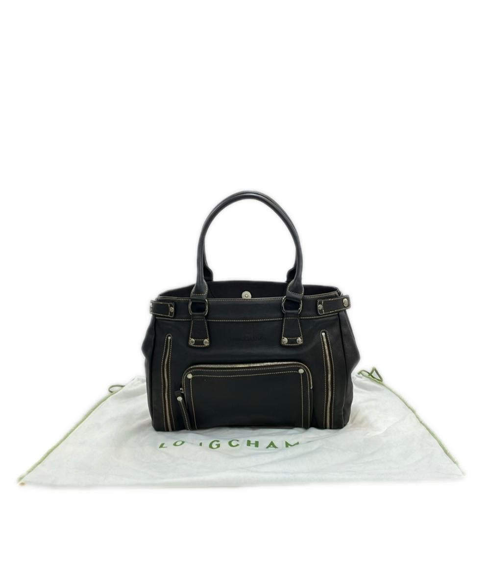 Longchamp トートバッグ レザー レディース ロンシャン