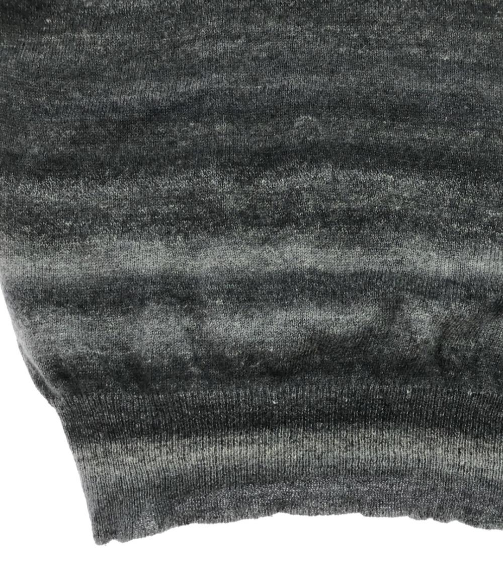 訳あり イザイア 長袖ハーフジップカシミヤニット メンズ SIZE S (S) ISAIA