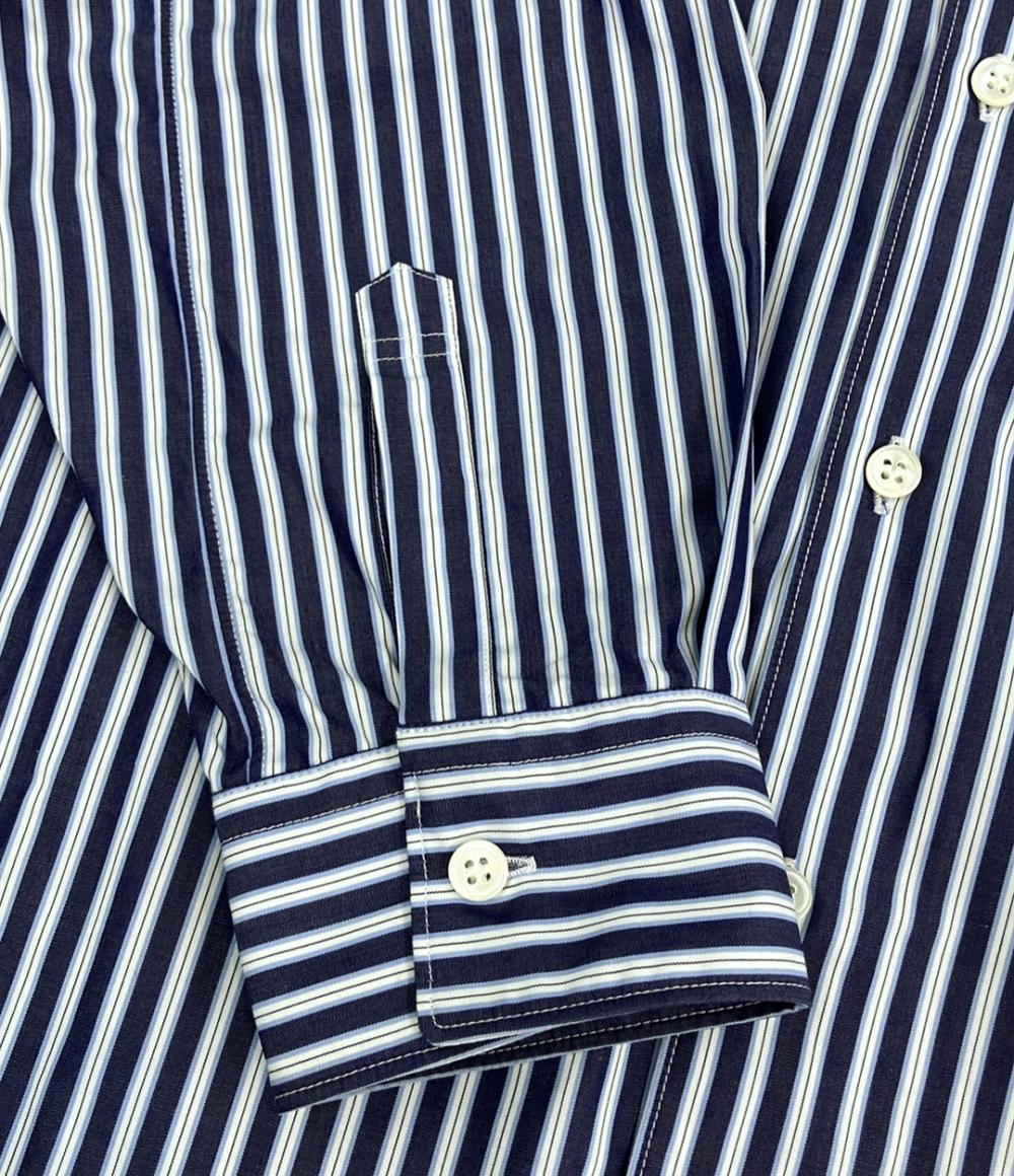 美品 COMME des GARCONS SHIRT 長袖シャツ Yarn Dyed Cotton Stripe Poplin Shirt メンズ SIZE S コムデギャルソンシャツ