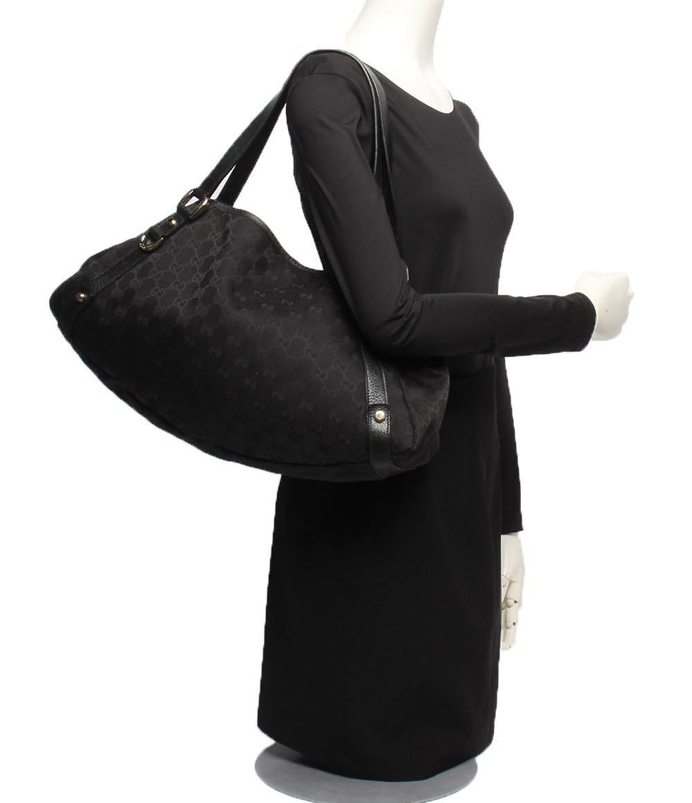 美品 GUCCI トートバッグ アビー GGキャンバス 130736 002122 レディース グッチ