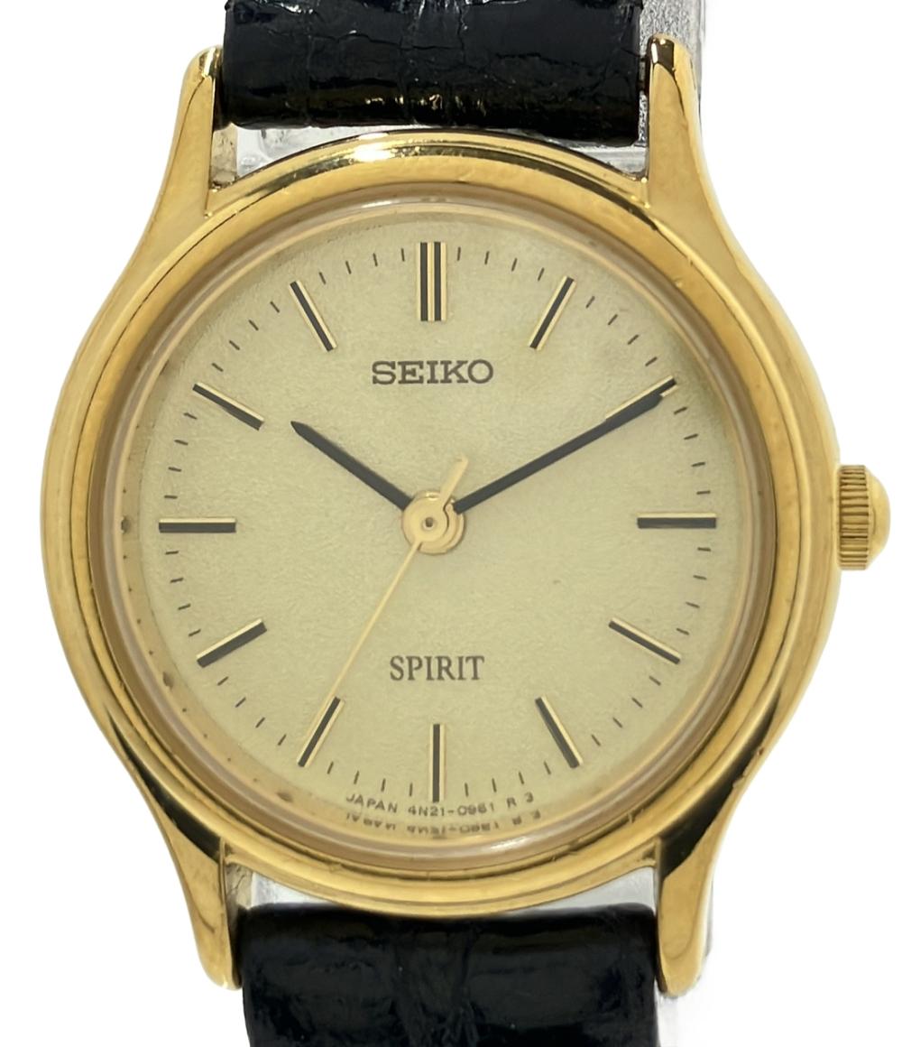 3-2253 SEIKO クォーツ18K 4130-6010レディース腕時計 2025年最新